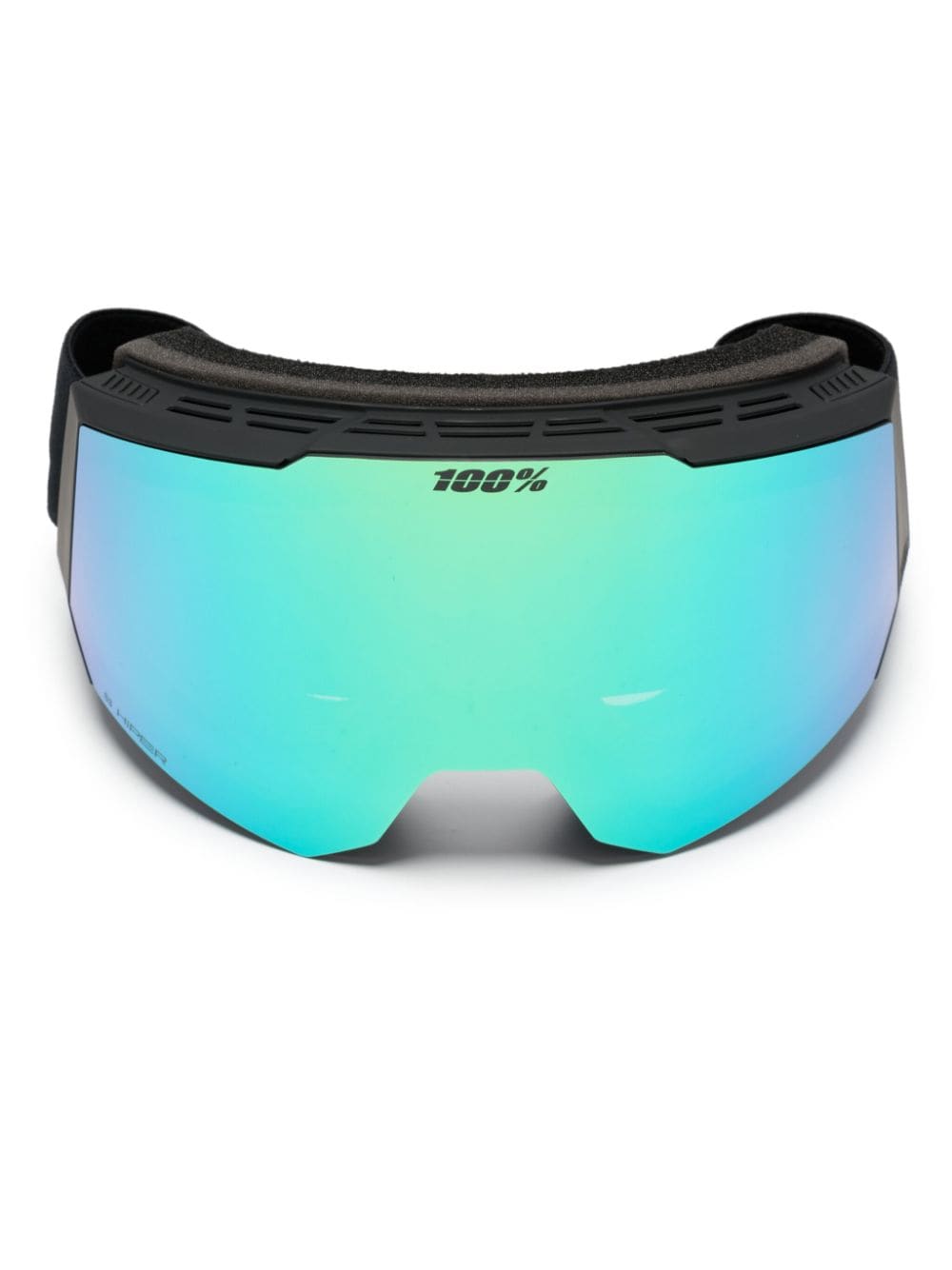 100% Eyewear Snowcraft Mirrored Ski Goggles In Black