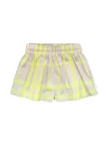 Burberry Kids Vintage Check flared shorts - Neutrals