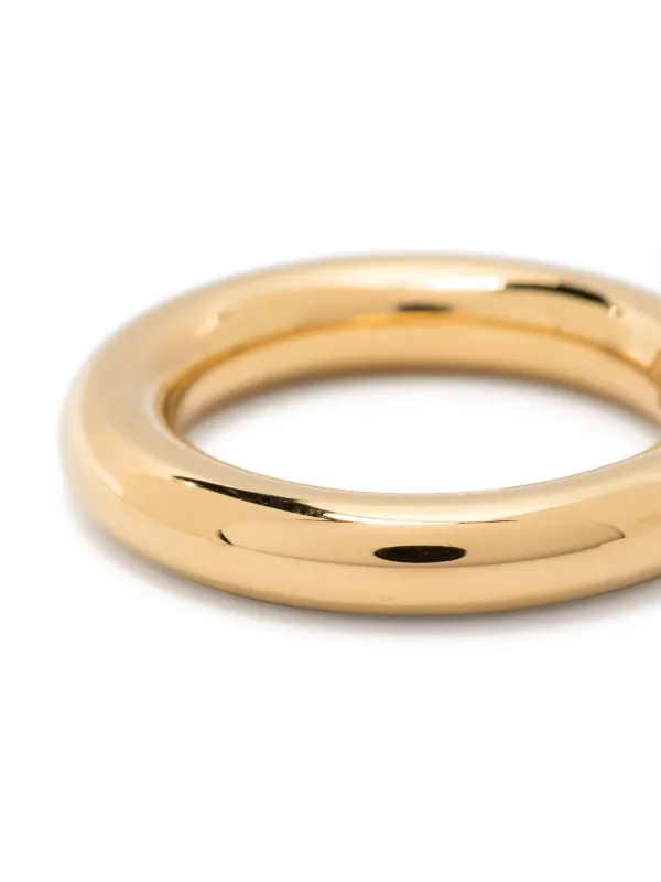 【送料&関税込】Jil Sander Brass Ring With Braided Detail Jil Sander Brass Ring With Braided Detail | italist | REVERSIBLE