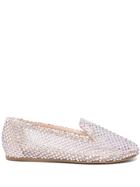 Le Silla Gilda crystal-embellished slippers