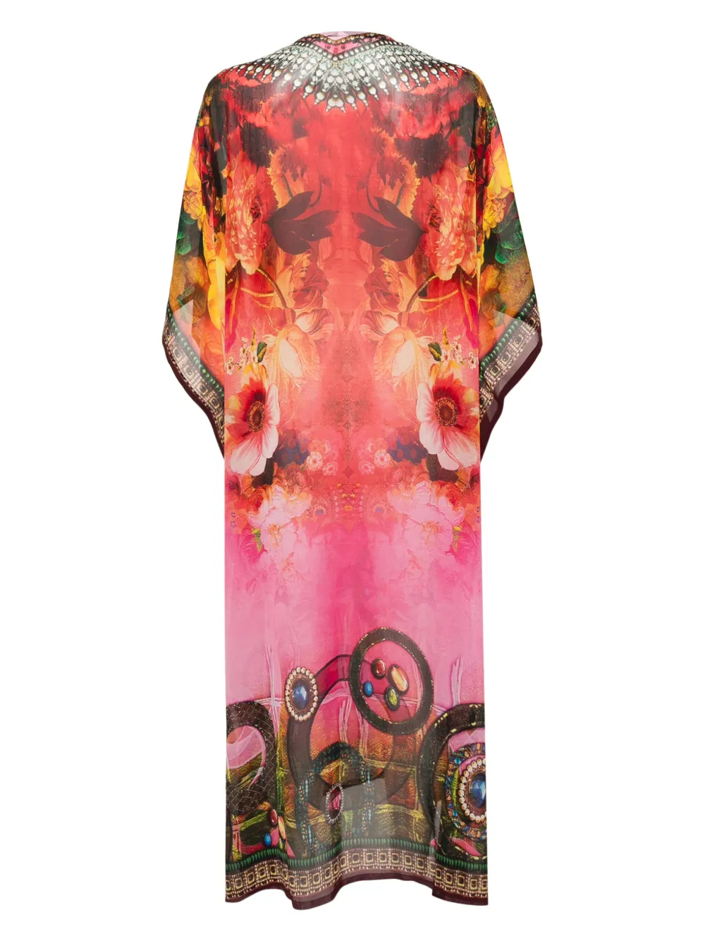 Dolci Follie Tuniek met bloemenprint - Roze