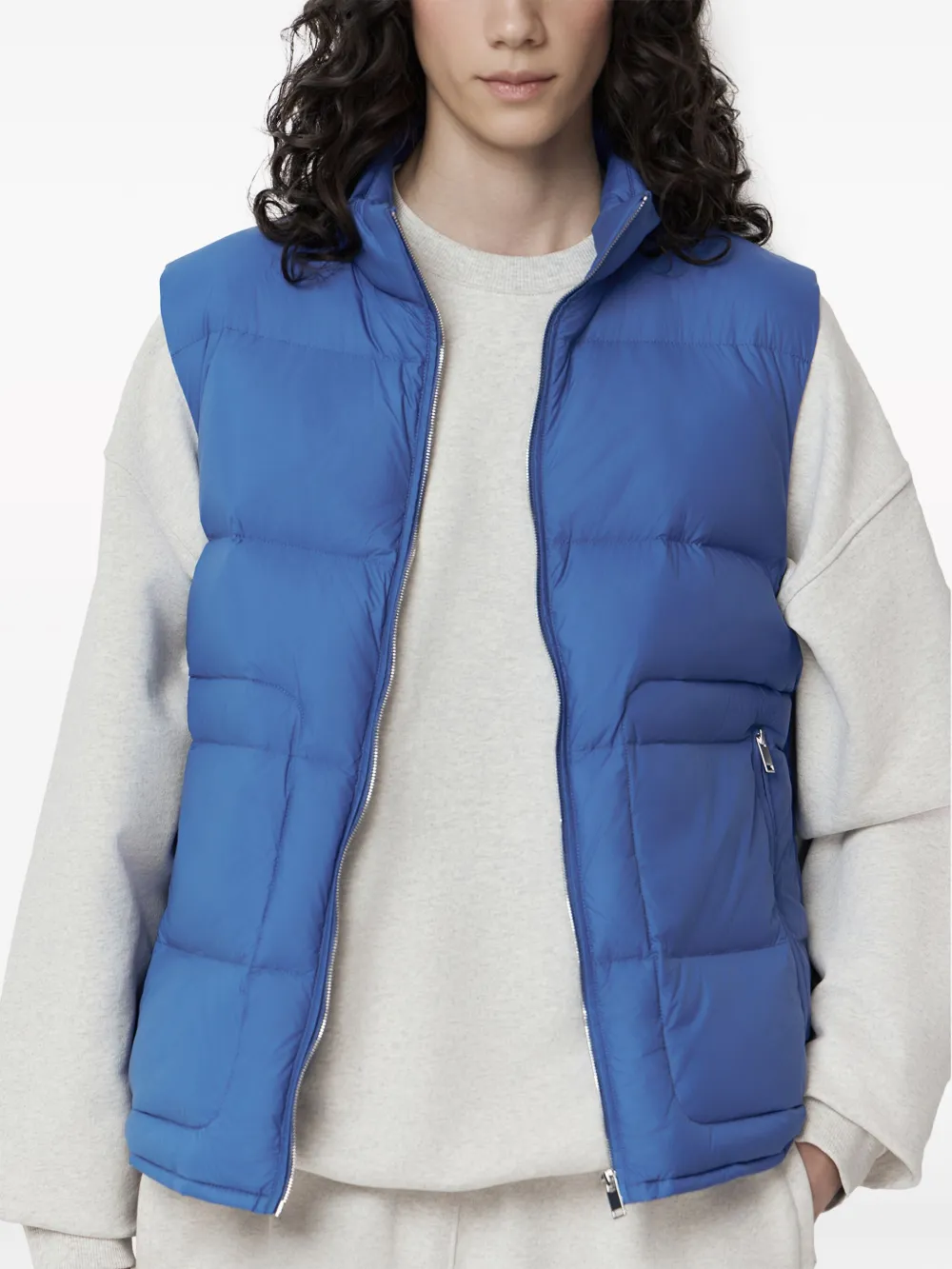12 STOREEZ Opvouwbare bodywarmer Blauw