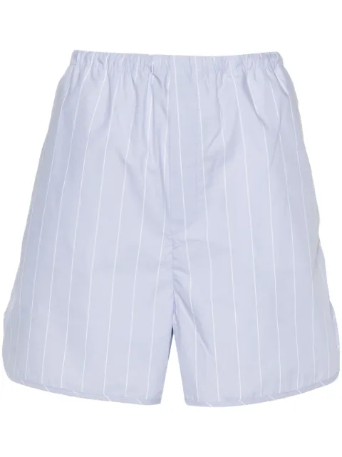 Filippa K striped organic-cotton shorts