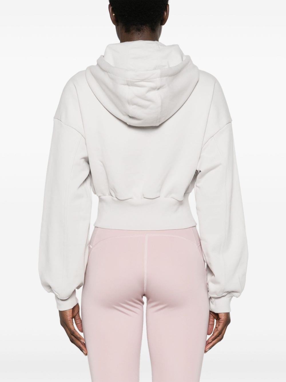 adidas by Stella McCartney Hoodie met logoprint Grijs