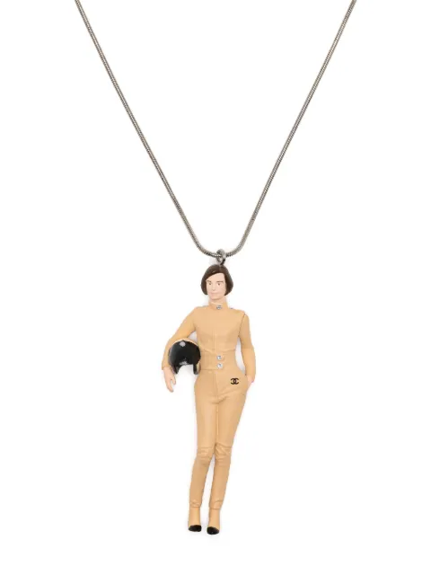 CHANEL Pre-Owned Keira Knightley doll pendant necklace