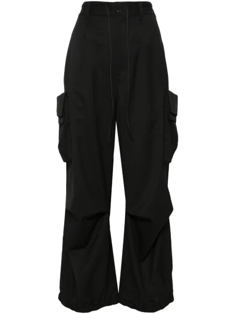 Y-3 wide-leg cargo trousers