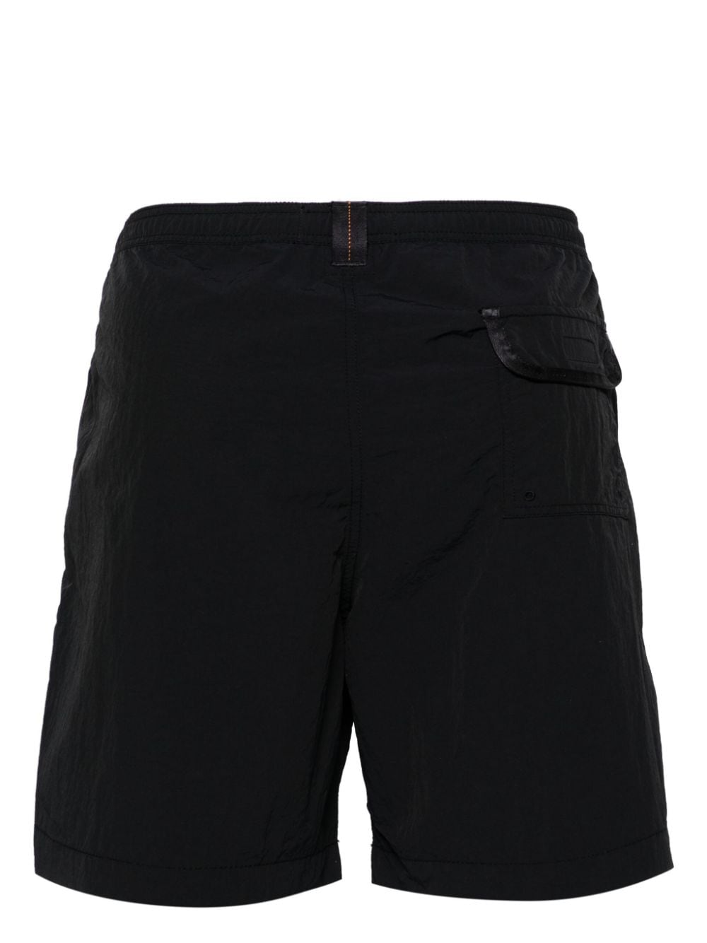 Shop Parajumpers Mitch Carabiner-attachment Swim Shorts In Black