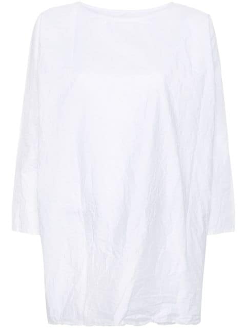 Daniela Gregis crinkled cotton blouse