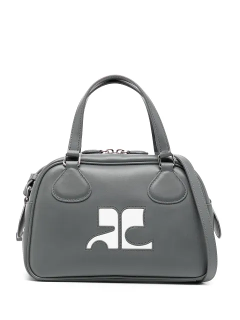 Courrèges Reedition leather tote bag