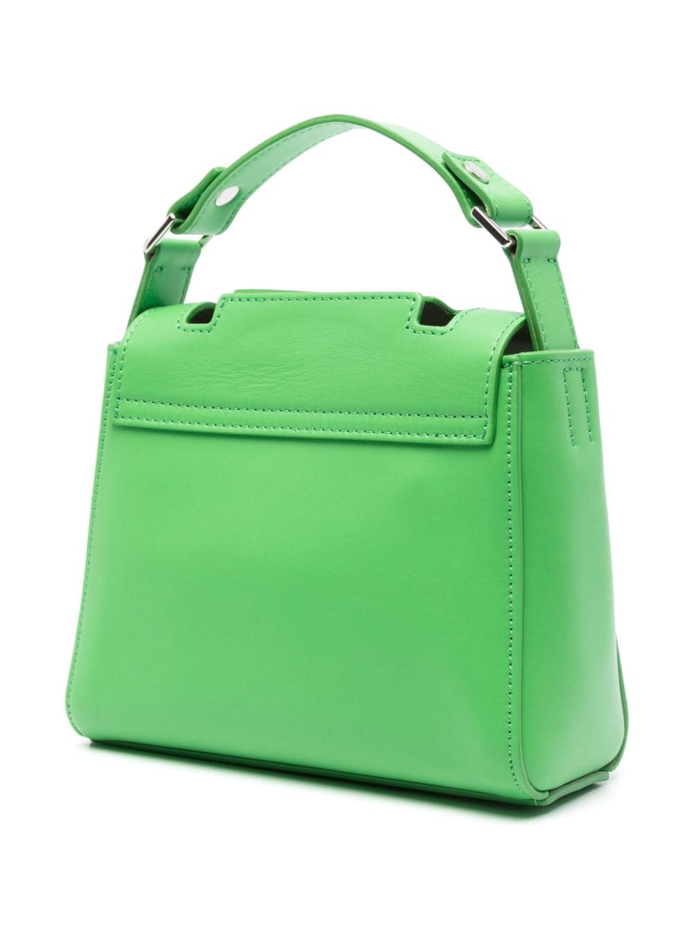 Shop Orciani Mini Sveva Vanity Tote Bag In Green