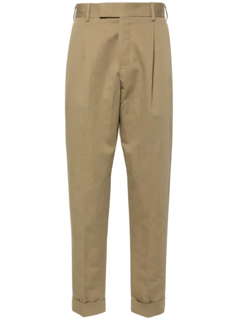 PT Torino mid-rise tapered trousers 