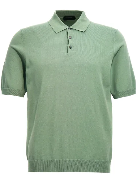 Zanone cotton polo shirt