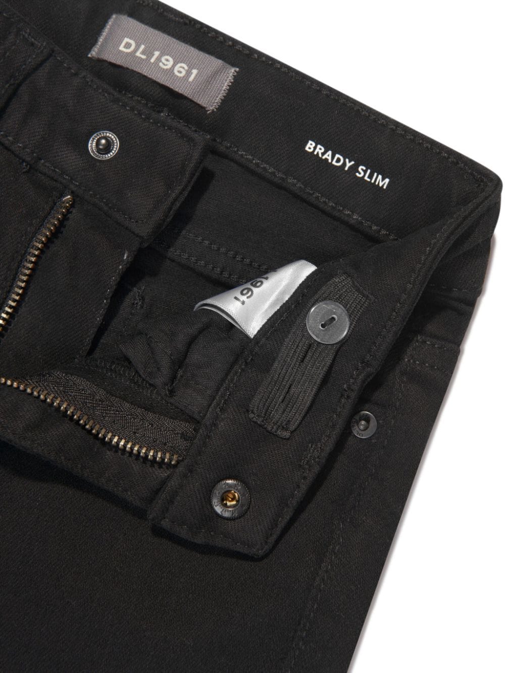 Shop Dl1961 Brady Slim Jeans In Black