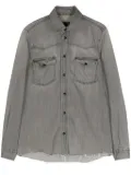 Saint Laurent Pre-Owned 2000s denim shirt - Grey