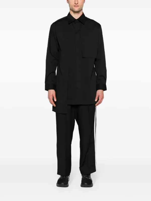 Y-3 レイヤード シャツ | ブラック | FARFETCH JP