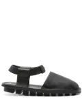 Trippen buckle-fastening flat pumps - Black
