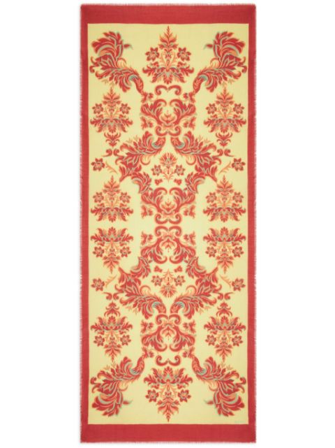 ETRO paisley-print fringed scarf Women