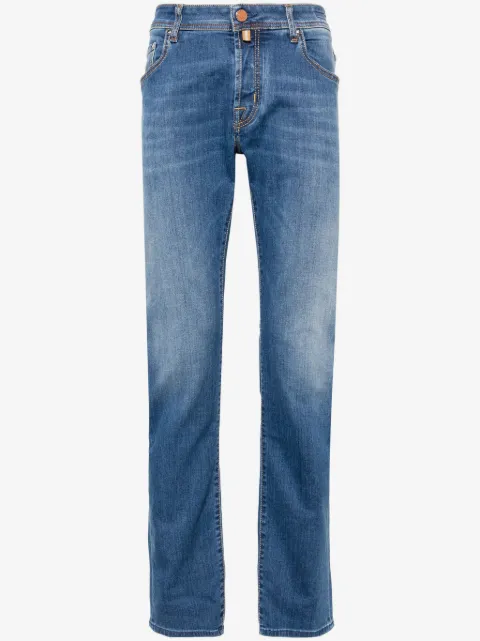 Jacob Cohën mid-rise straight-leg jeans   