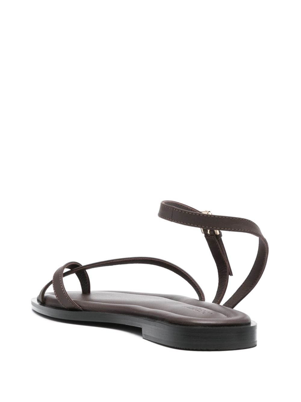 Shop A.emery The Lucia Leather Sandal In Brown