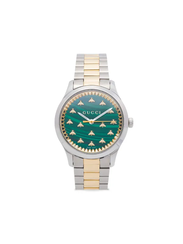 Gucci Pre-Owned pre-owned G-Timeless 32mm Green Farfetch