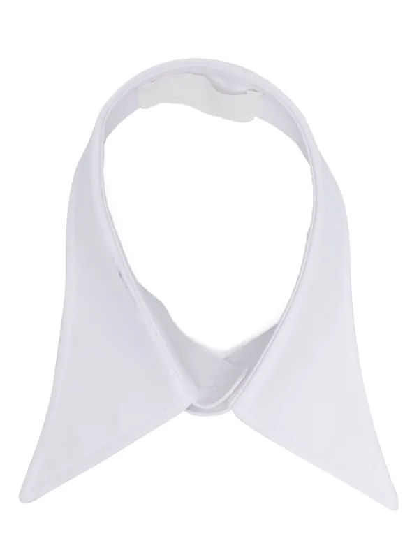 【送料&関税込】Maison Margiela Ivory Cotton Blend Oversize Oversized cotton shirt in white - Maison Margiela | Mytheresa