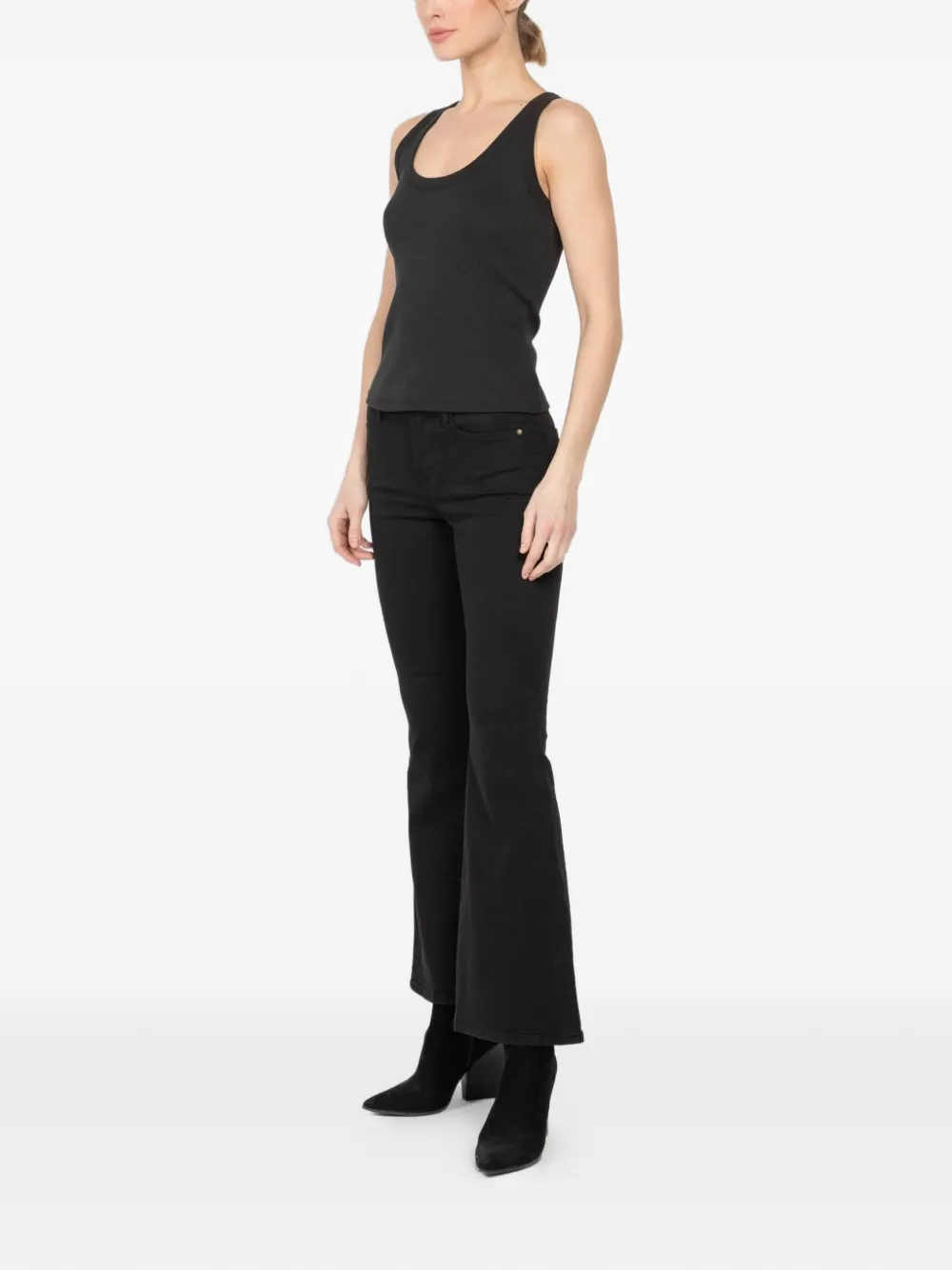 Birke Ribbed Scoop-Neck Top