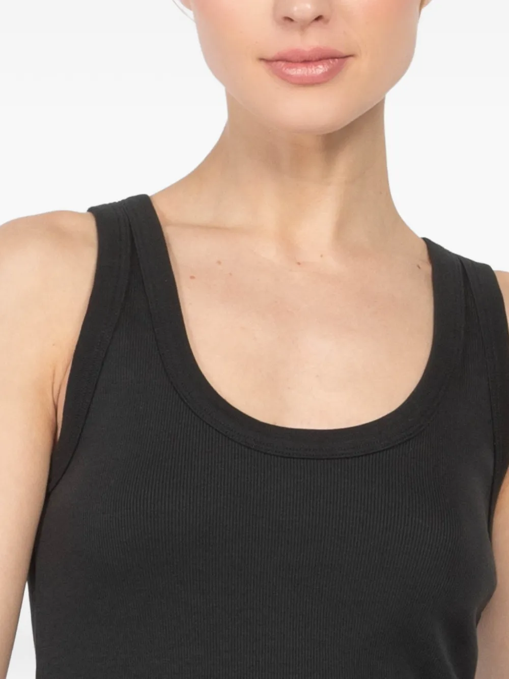 Birke Ribbed Scoop-Neck Top