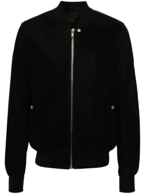 Rick owens hot sale suede jacket