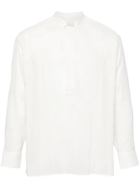 Lardini striped cotton shirt