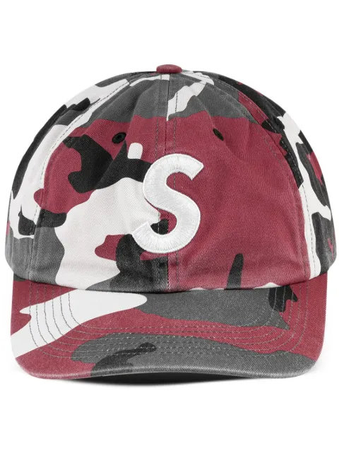 Supreme gorra con seis paneles y estampado Pigment