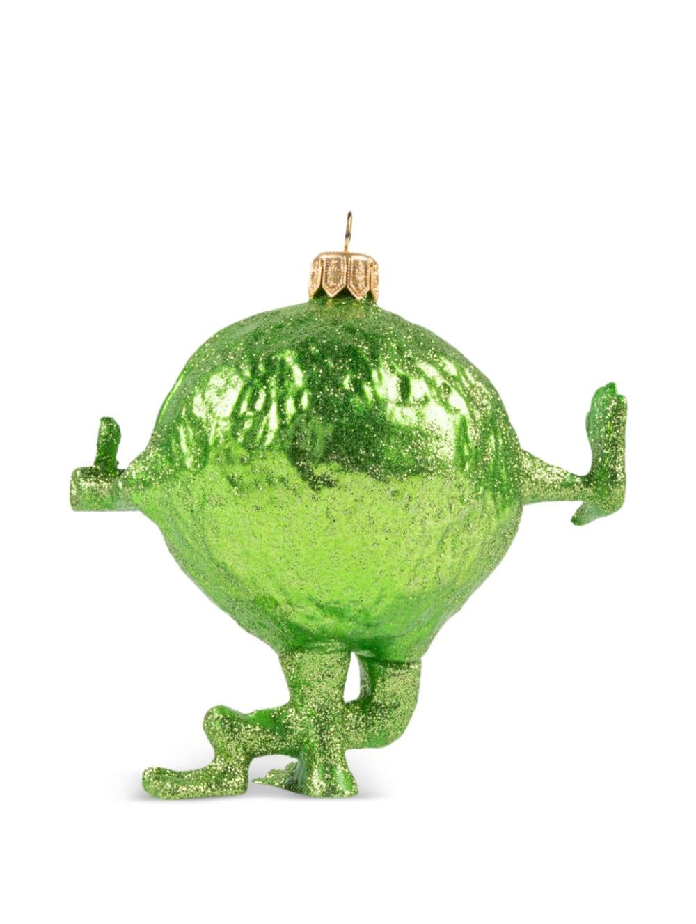 Shop Supreme Camacho Glass Ornament In Green