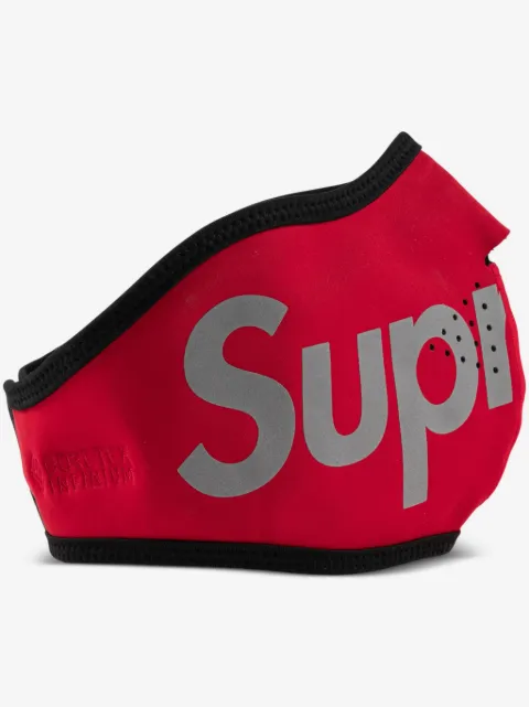 Supreme logo windstopper face mask