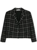 Christian Dior Pre-Owned 1990s check-pattern jacket - Black