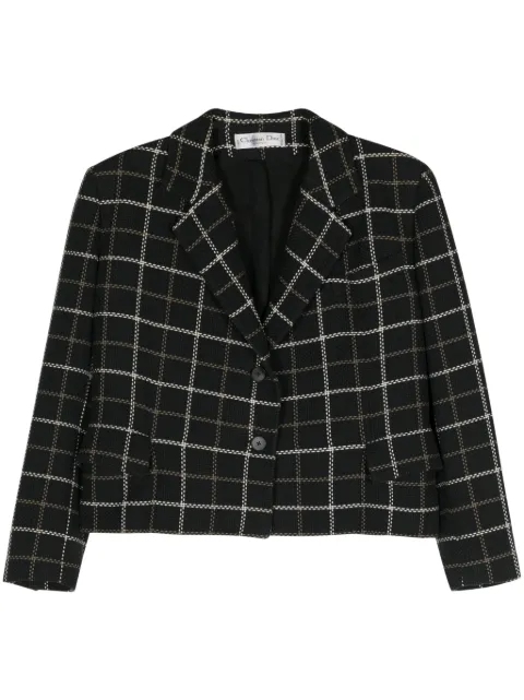 How Cheap Christian Dior 1990s check-pattern jacket Women - Dior Black Friday Sale Became the Talk of the E-commerce World