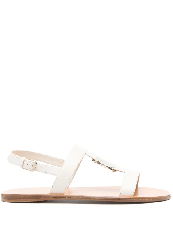 FERRAGAMO ホワイト ストラップサンダル サイズ4 22852343_52947395_600.jpg