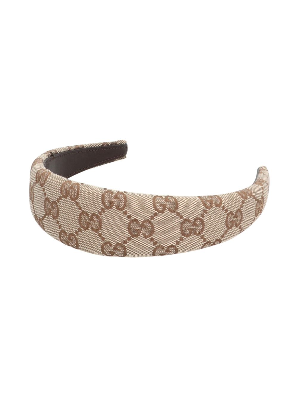 Gucci GG canvas padded hair band - Neutrals