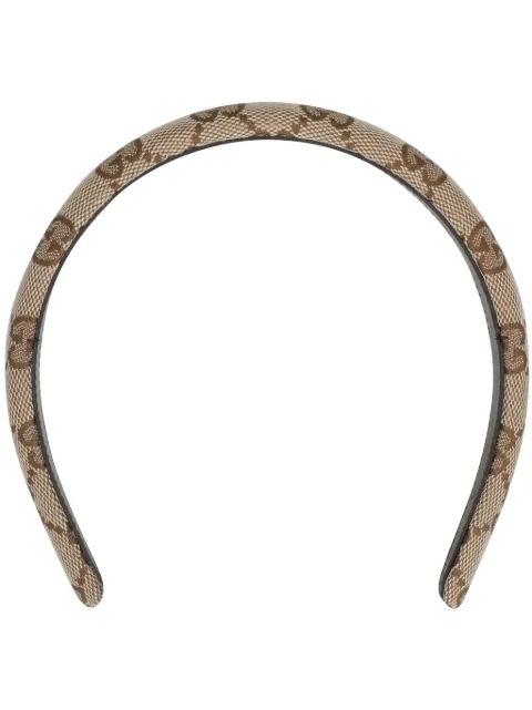 Gucci GG canvas padded hair band
