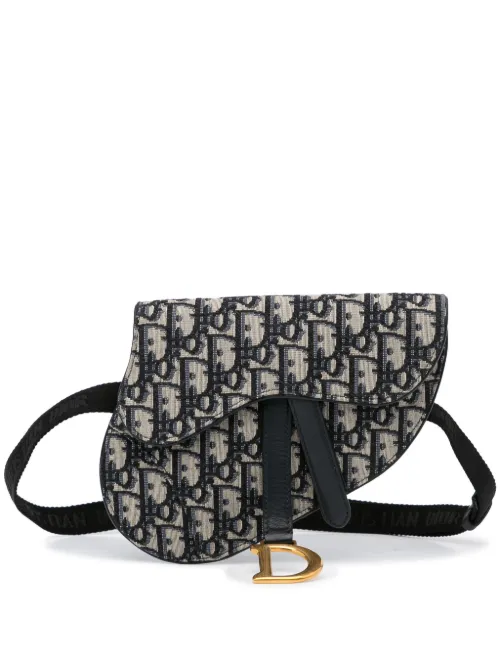 Sac banane Oblique Saddle pre-owned (2019) - Christian Dior Pre-Owned - Modalova