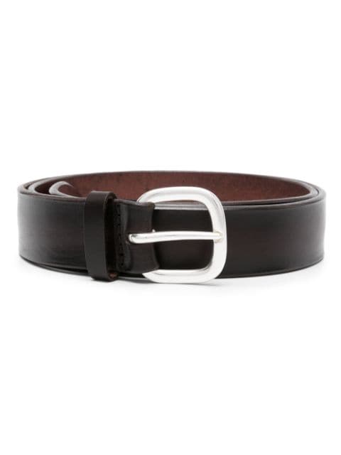 Orciani buckled leather belt 