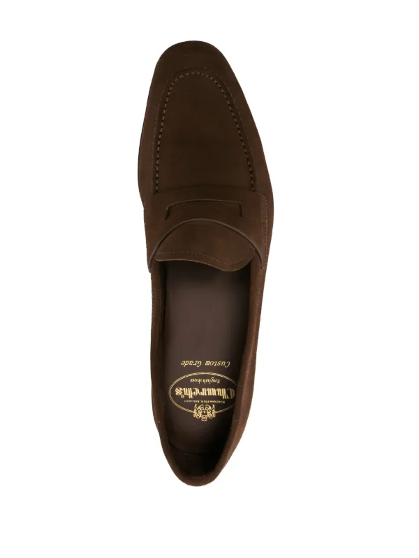 Church's Maesteg Suede Loafers Brown FARFETCH UK