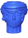 Seletti Magna Graecia Woman terracotta vase (33cm x 22cm) - Blue