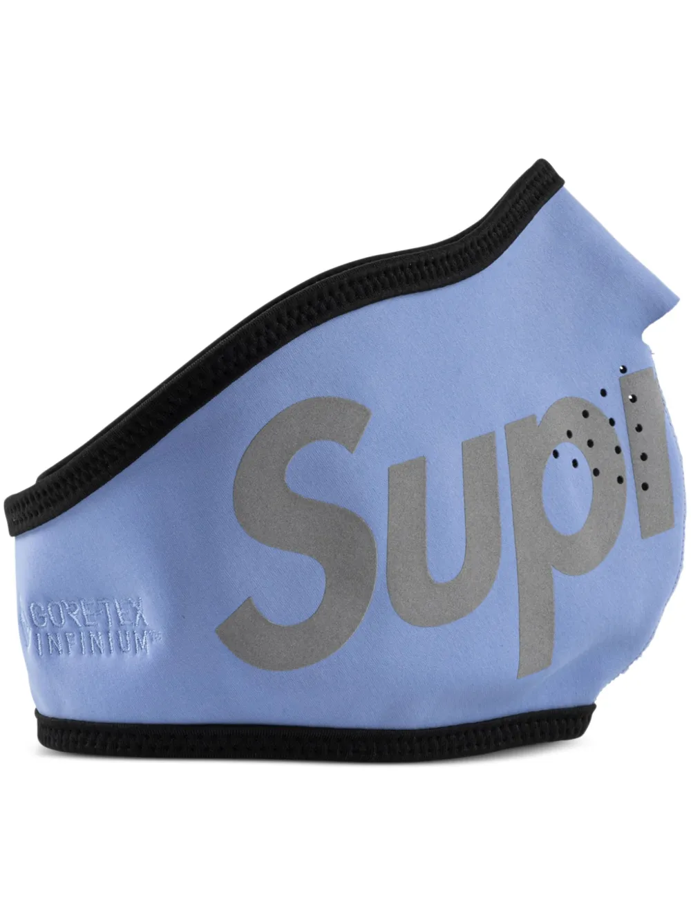 Supreme logo windstopper face mask - Blau