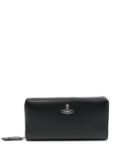 Vivienne Westwood Orb-plaque wallet - Black