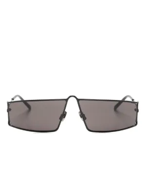 Gucci Eyewear インターロッキングG シールドサングラス | ホワイト