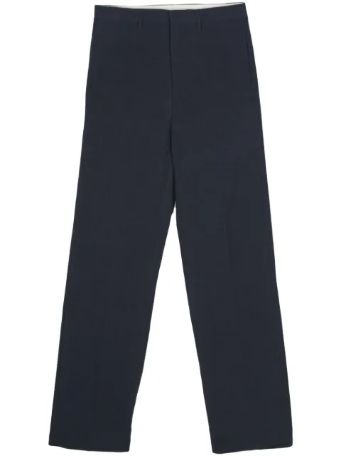 Merci pressed-crease straight-leg trousers