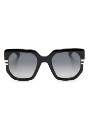 Chloé Eyewear オーバーサイズ サングラス | ブラウン | FARFETCH JP
