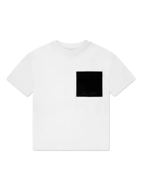 DL1961 KIDS logo-embroidered cotton T-shirt