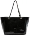 CHANEL Pre-Owned 1999-2001 leather tote bag - Black