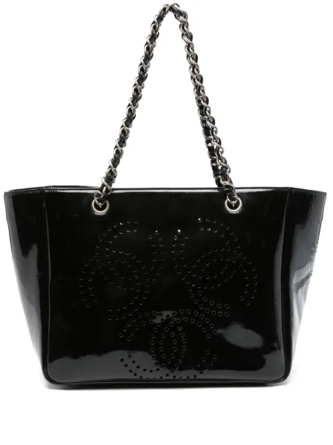 CHANEL Pre-Owned 1999-2001 leather tote bag