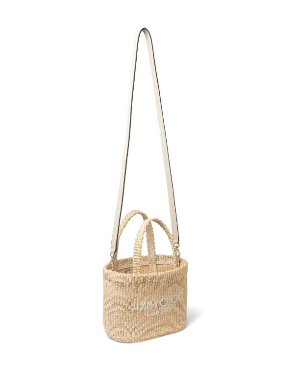 新品未使用【JIMMY CHOO】ジミーチュウかごバッグ(ジミーチュー